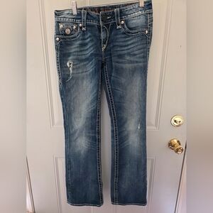 Rock Revival Women’s Boot Cut Jeans in Faded Blue